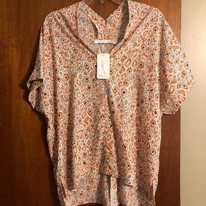 Leopard Print Tunic Size Medium